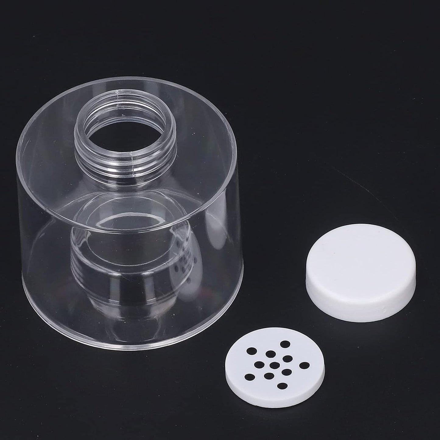 6 Pcs Stackable Spice Pot, Transparent Seasoning Bottles, Space Saving Storage Solution for Kitchen, BPA Free