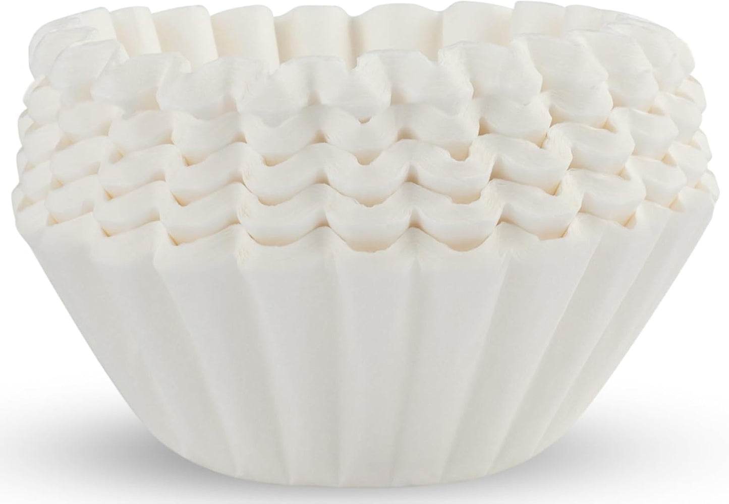 Tupkee Extra Large Coffee Filters - Chlorine-Free, No Overflow, No Tearing - 250 Count, 13.75” x 5.25”
