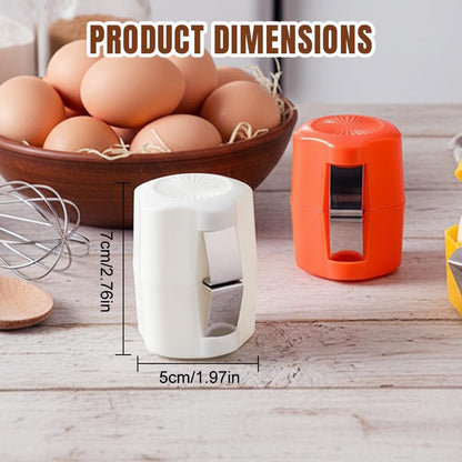 2026 (1, Egg Shell Opener, Upgraded Egg Shell Cutter, Handheld Egg Opener for Hard Boiled Egg, Egg Cracker Tool for Raw