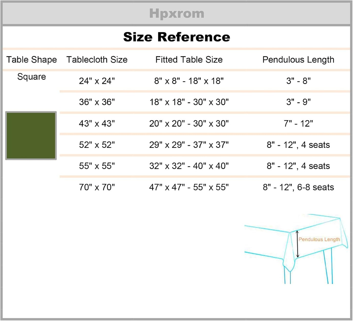 24 24 Inch Square Small Bedside Tablecloth Cotton Linen Light Brown Lattice Dust-Proof Washable Table Cover Boho