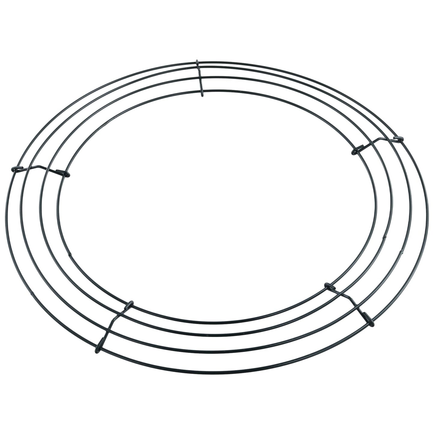 KINJOEK 15 Pack 12 Inch Wire Wreaths Frames, Wreath Forms Wreath Rings, Round Wire Frames for Wreaths, Christmas Decoration