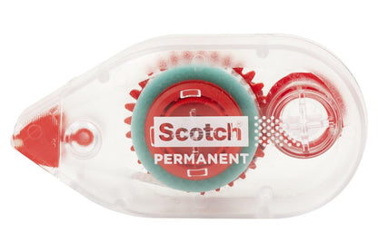 Scotch 6061 Scotch Double Sided Adhesive Roller Tape Runner, Permanent, Acid-Free, Photo-Safe Adhesive for Scrapbooking, Photo Mounting, and Crafts, 0.27 in x 26 ft per Roller, Pack of 3