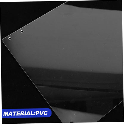 Ciieeo Protective Baffle for Automatic Popcorn Machine, Clear Panel Accessories for Household Popcorn Maker