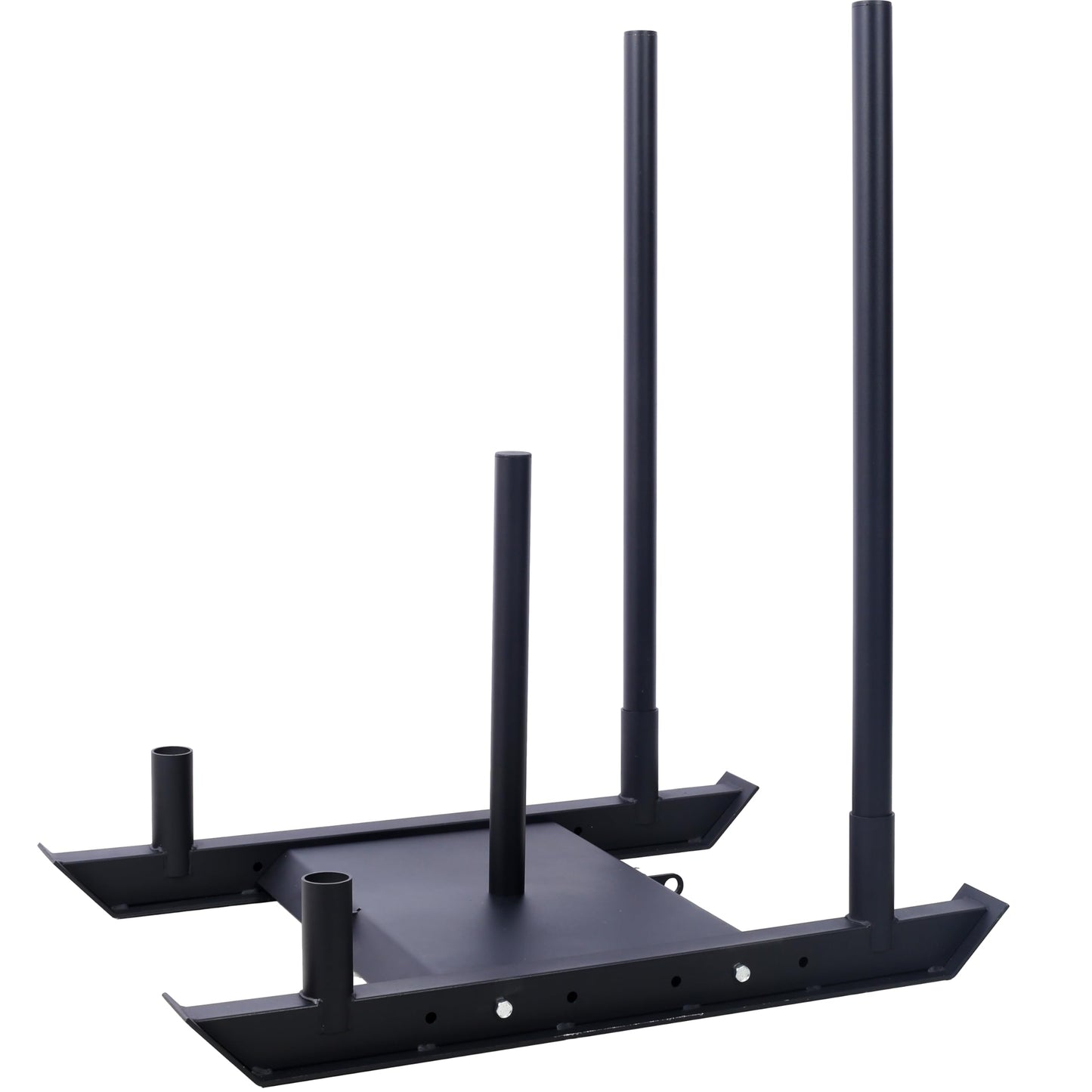 Amacv Weight Training Pull Sled, Fitness Strength Speed Training Sled, Steel Power Sled Workout Equipment for Athletic Exercise and Speed Improvement