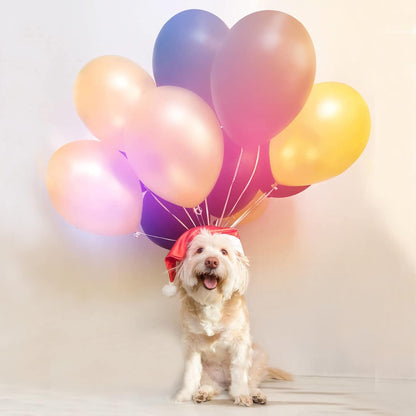 100 pcs 5" Pearl Peach Premium Latex Balloons, Great for Birthdays, Weddings, Baby Showers, Celebrations