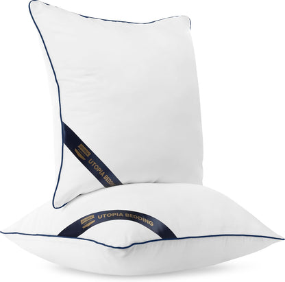 Utopia Bedding Throw Pillow Inserts - Decorative 26 x 26 Inch White Pillows for Sofa & Bed (Pack of 2)
