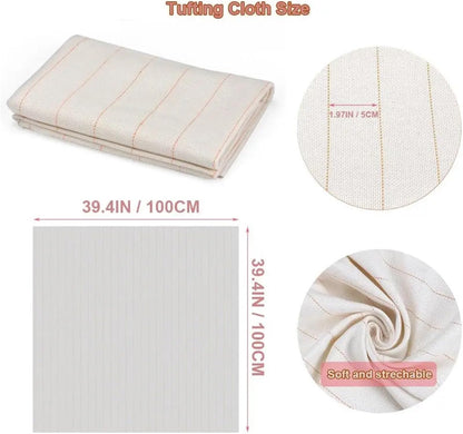 Cross Stitch Stand 80/90cm Tufting Frame Large tuft Rug Punch Needle Carpet Making(90x90cm)