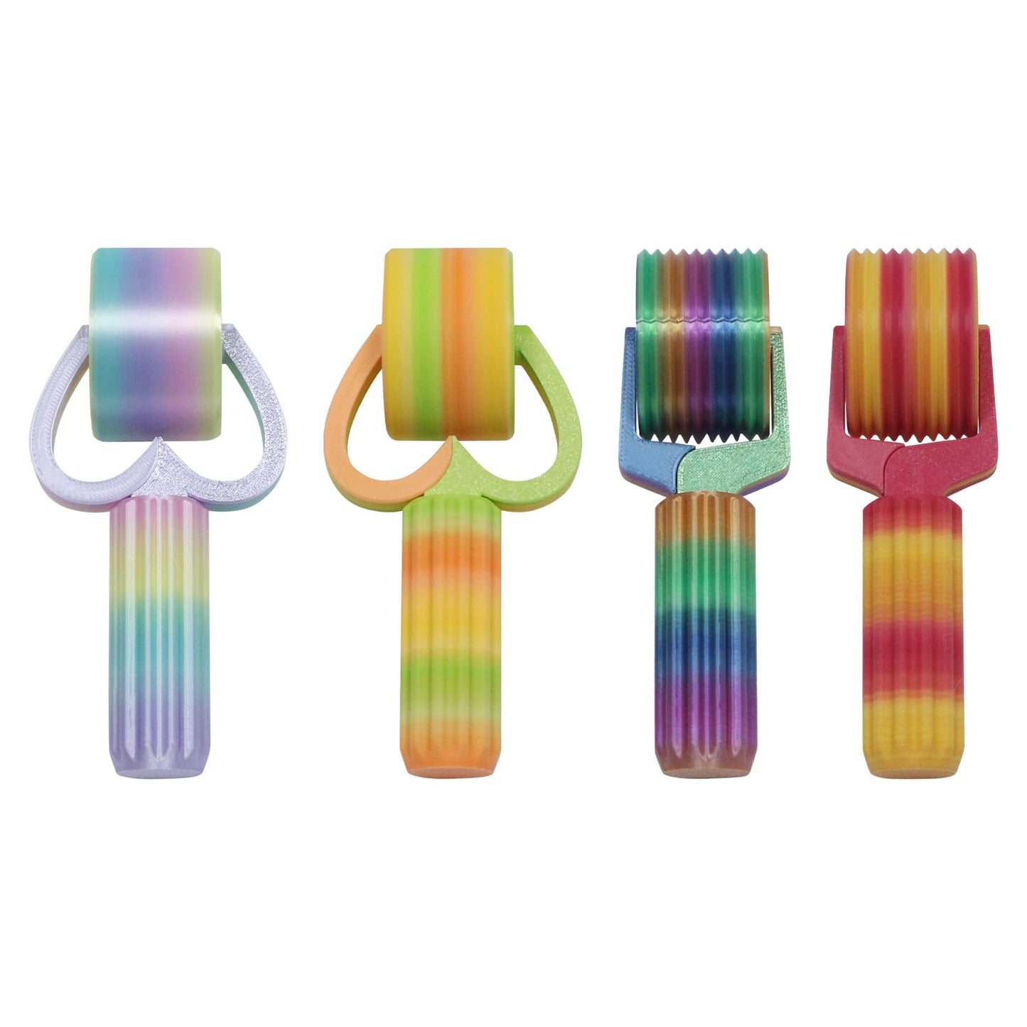 Ferixan Rollers Tool Design for Diamond Painting Beginners: 4-Piece Rollers Set for Aligning & Flattening Diamond Art - Gem Art - Rhinestone Embroidery