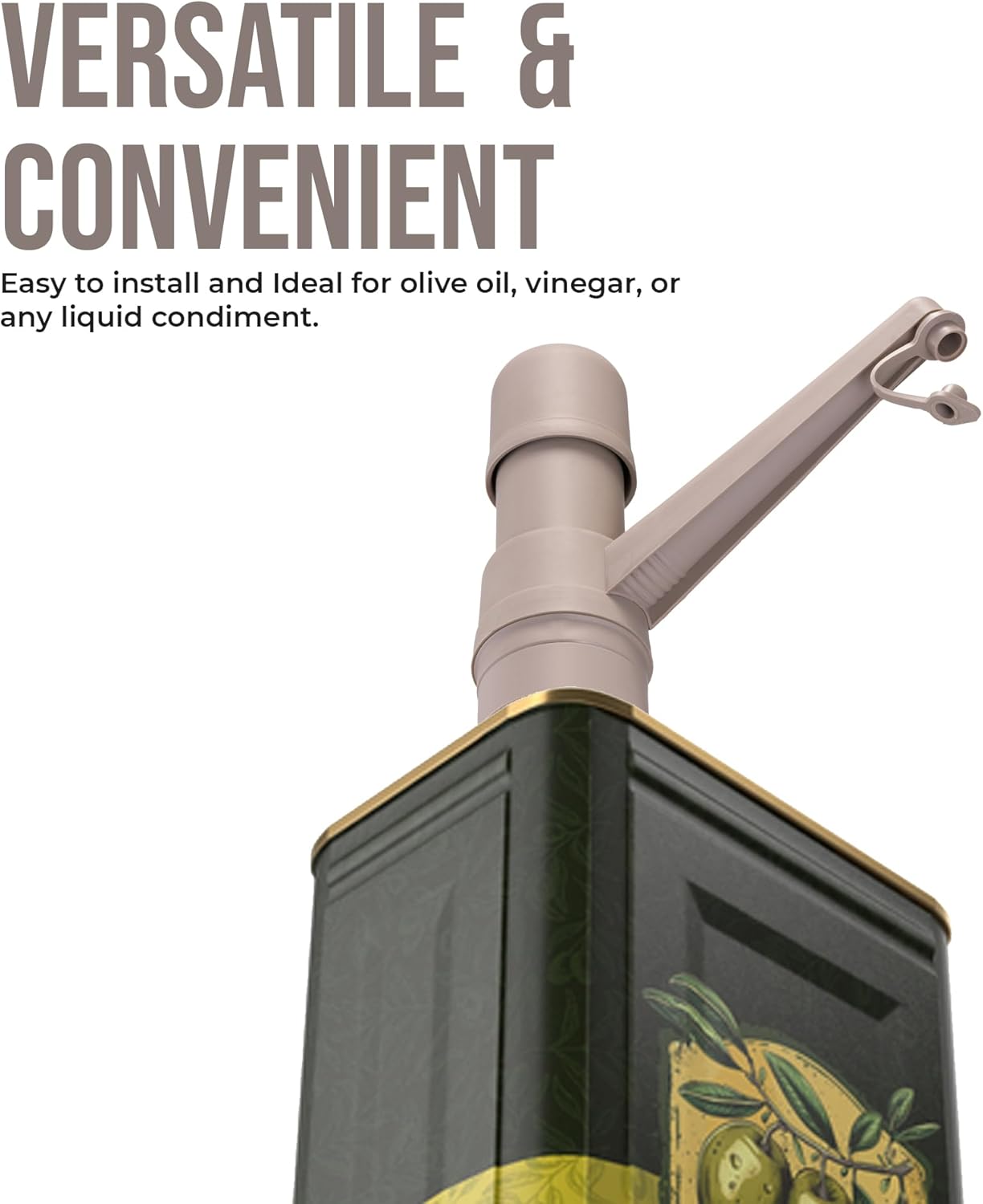 Oil Dispenser for Kitchen, Olive Oil Bottle Pump for Cooking Oil