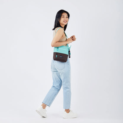 Sherpani Sadie, Nylon Crossbody Bag, Lightweight Shoulder Bag, Travel Cross Body, Crossbody Purse for Women, RFID Protection, Removable Coin Purse, Travel Gift (Chromatic Classic)