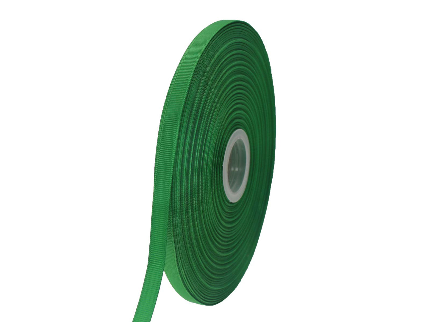 Jesep One Roll 100 Yards 3/8" Soild Grosgrain Ribbon Boutique Gift Wrapping Package Ribbon, DIY Crafts Bow Hair Headband Accessories Assorted Ribbon #553(3/8" 10mm, Green)