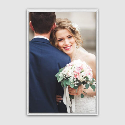 Wall26 Framed Canvas Wall Art - Custom Living Room & Bedroom Prints | Ready to Hang 24"x36" White Frame