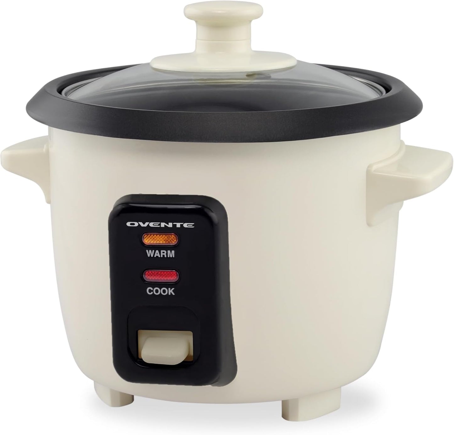 OVENTE Electric Rice Cooker, Non-Stick Aluminium Pot, Automatic Keep Warm, 4-Cup Cooked Rice