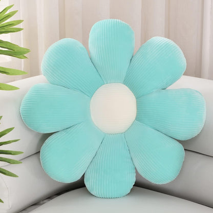 15.7" Sioloc Flower Pillow, Shaped Throw Pillow Butt Cushion Floor Seating Cushion, Cute Room Decor & Plush Pillow