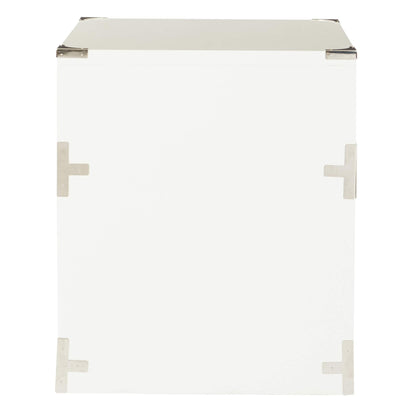 OSP Home Furnishings Wellington 2-Drawer File Cabinet, White