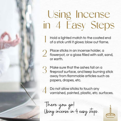 Gonesh Extra Rich Scented Incense Sticks, Non-Toxic 10” Slow Burn Aromatic Sticks, Lavender, 80 Pack