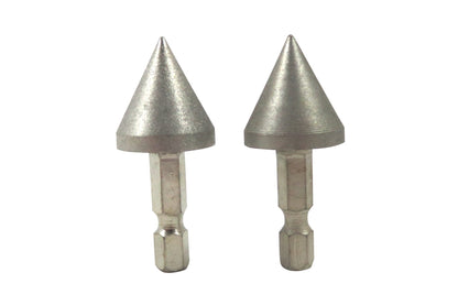 Taytools 468433 Hollow Chisel Mortise 2-Piece Set of Diamond Sharpening Hones 200 and 600 Grit for Chisels Up To 1/2 Inch
