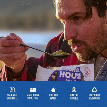 Mountain House Beef Lasagna | Freeze Dried Backpacking & Camping Food | 2 Servings