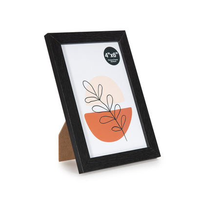 Scholartree 16 Pack Picture Frames Collage Wall Decor for Mounting or Tabletop Display, Picture Frame Set for Family, Multi Sizes Including 2pcs 11 x 14, 2pcs 8 x 10, 6pcs 5 x 7, 6pcs 4 x 6, Picture Frames Collage Black