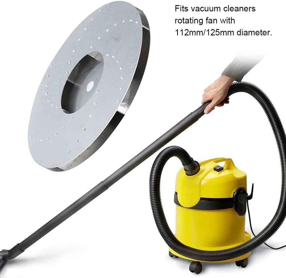 Garosa Vacuum Cleaner Rotating Fan Blade Cleaner - Replacement Accessories (Diameter 112mm/125mm) (#2)