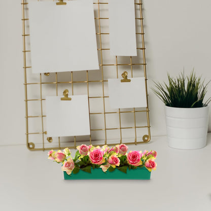 BESPORTBLE Floral Foam Trays for Arrangements 10 Pack Flower Mud Fixing Trays Wedding Party Landscape Decorations