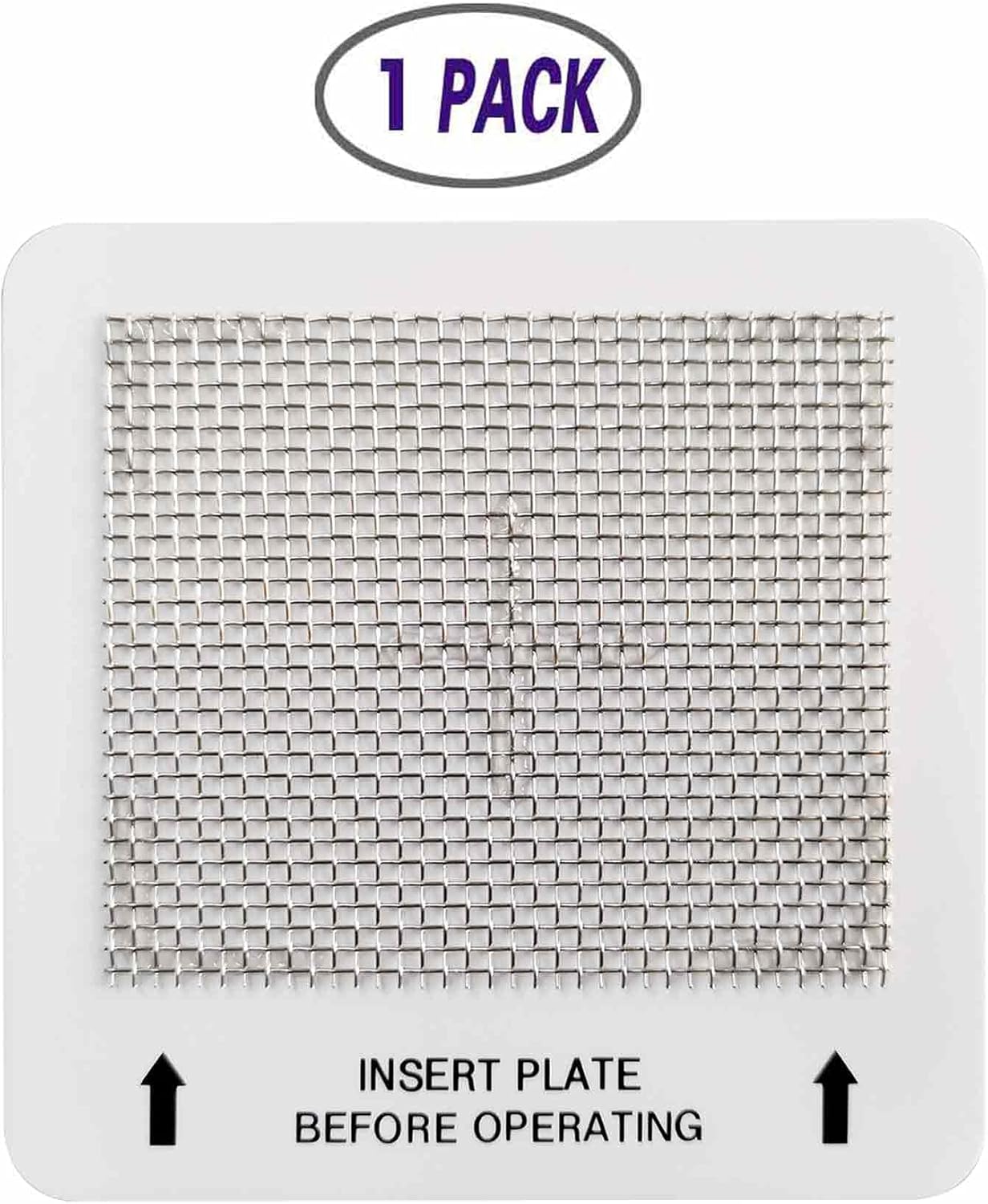 Universal Ceramic Ozone Plates for Ozone Generators, Washable Air Purifier Replacement Plates (1 Pack)
