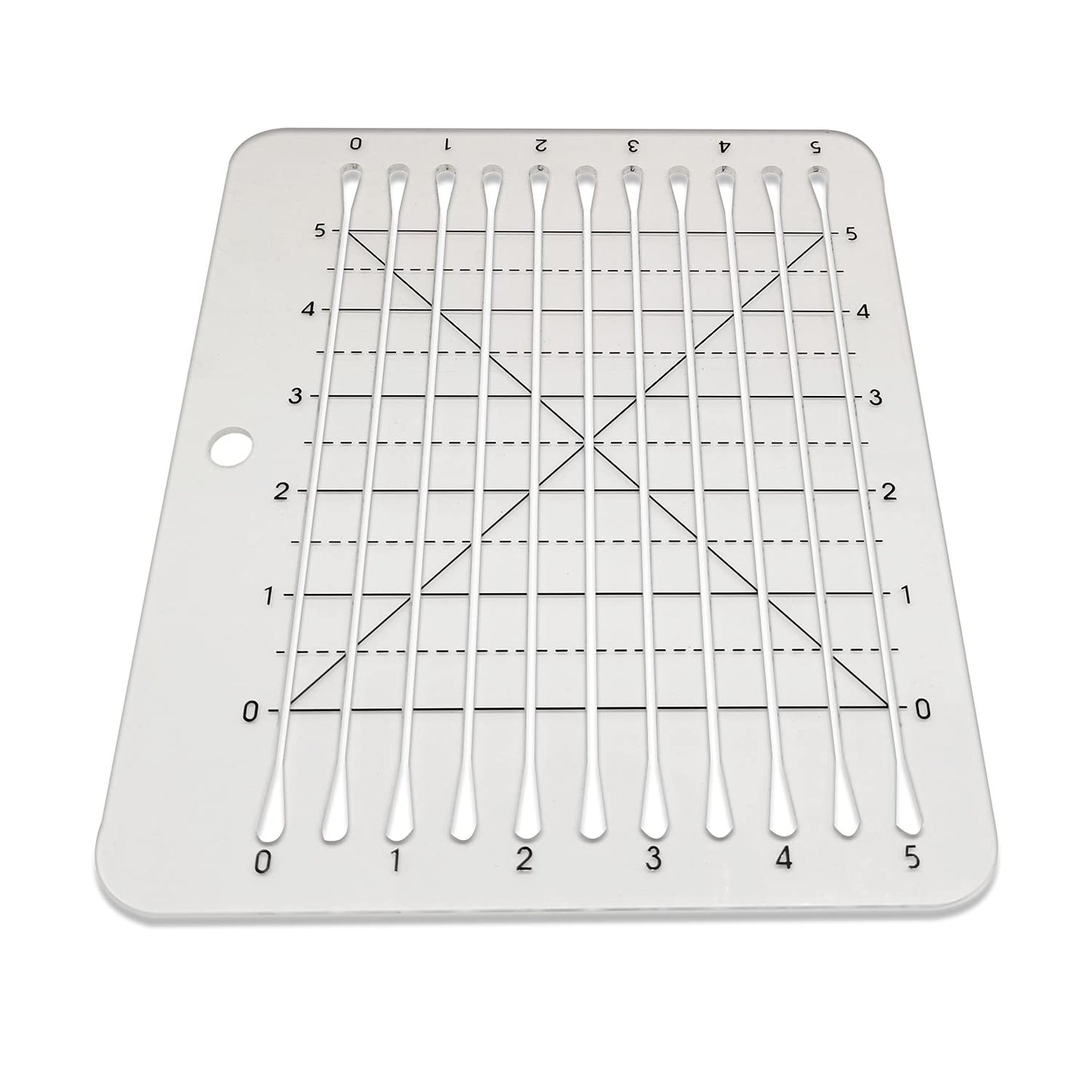YICBOR Charming Shape Cut Quilting Ruler and Template #CSCR5