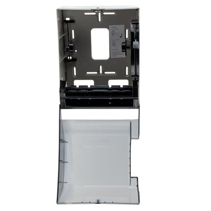 Winco Paper Towel Dispenser, Medium, Gray, Black