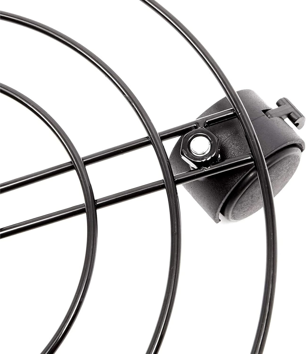 10.6 Pack 4, 360-Degree Bright Creations Plant Stand with Wheels - in Diameter, Black, of Modern - Metal Rolling Plant