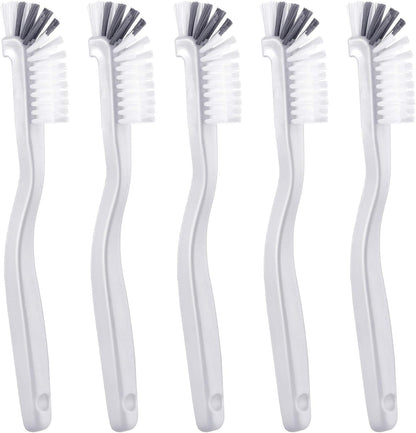 5 Piece Cleaning Dish Scrub Brush Kitchen Sink Bathroom Brushes, Household Pot Pan Dishwasher Edge Corners Grout Deep