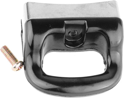 Renvena Replacement Handle Pair for Pan Pot/Dutch Ovens - 2Pcs Handle with 4Pcs Screw, Black One Size A