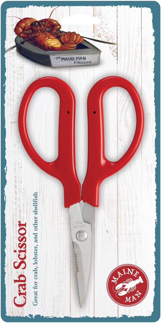 Japanese Stainless Steel Crab Scissors for Effortless Seafood Prep