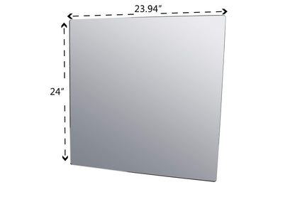 Marketing Holders Acrylic Mirror Sheet 24" x 24" Square Wall Plaque or DIY Pack of 6 Camper Workout Center Farm Dance Studio Safer Than Glass Light Weight Plastic
