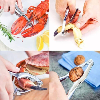 Ymkf Sqqr 30 Hammer,and Set PCS Seafood Tools Include Crab Crackers, Seafood Scissors, Lobster Sheller, Crab Shellfish