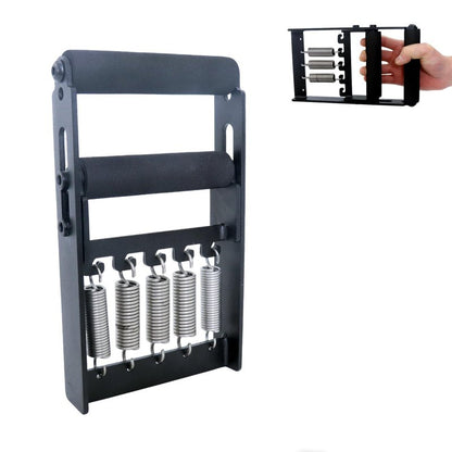 Solid Metal Hand Grip Dynamometer Hand Grip Strength Tester 165lb Adjustable Grip Strength Trainer with 5 Heavy Duty Springs,Professional Forearm & Finger Exercise Equipment for Athletes,Gym & Home Workouts