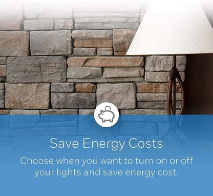 Honeywell Home RPLS740B ECONOswitch 7-Day Solar Programmable Switch, Lights and Motors, Indoor and Outdoor, Energy Saving, White