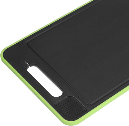 Multifunctional Doublesided Cutting Board, Non-Slip Aluminum Alloy with Kitchen Knife Sharpener