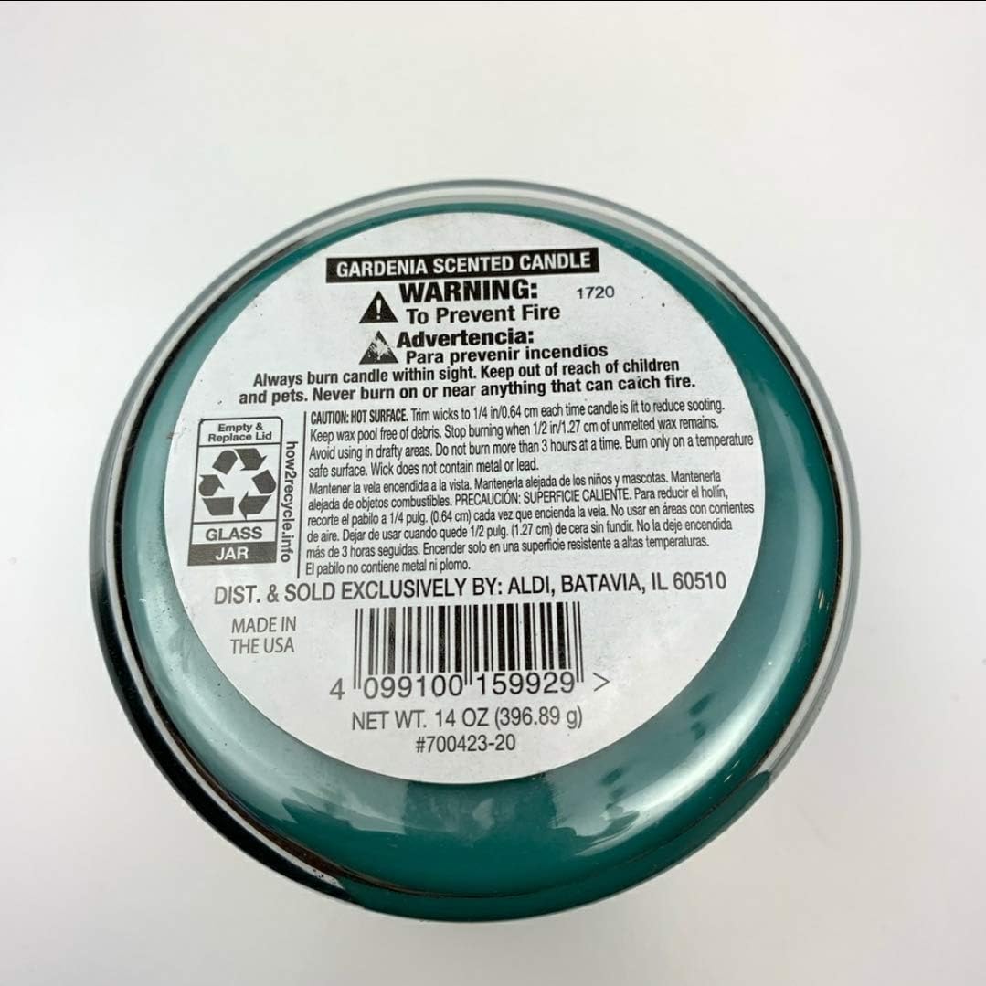Huntington Home Gardenia Soy Blend Scented Candle