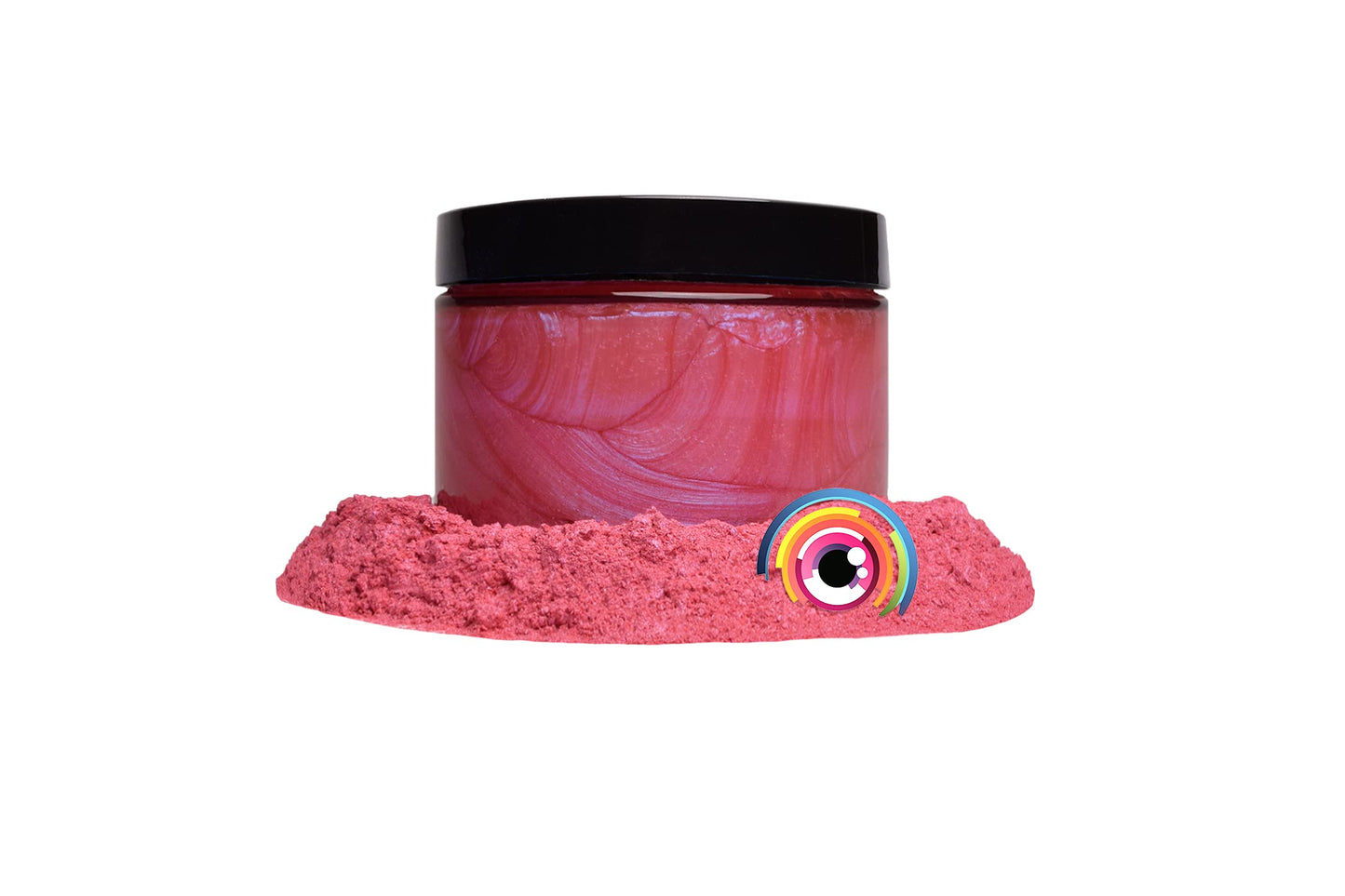 Eye Candy Pigments Premium Red Mica Powder - Valentine Red (50gr) - for Epoxy, Resin, Soap, Paint, Woodworking, Acrylic Pouring, Bath Bombs, Fishing Lures - DIY Arts and Crafts Additive