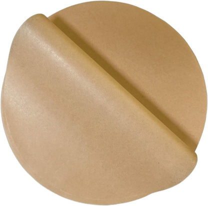 200pcs 8 Inch Parchment Paper Rounds - Unbleached Baking Paper for Air Fryer, Nonstick