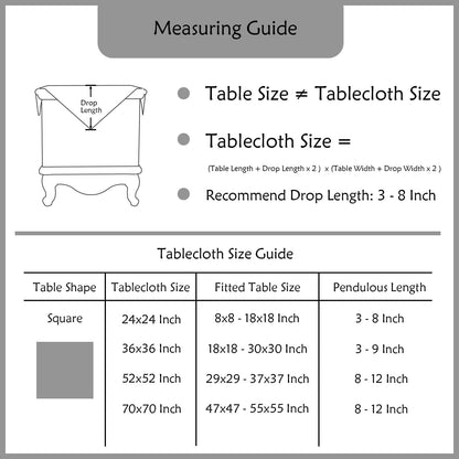 2 Pack 24x24 Inch Wolkemer Small Square Tablecloth Farmhouse Checkered Grey and White Gingham Nightstand Table Cloth