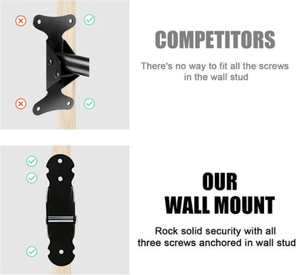 Gootus Bike Wall Mount Hanger - Horizontal Bicycle Storage Rack | Indoor Holder for Road, Mountain & Hybrid Bikes