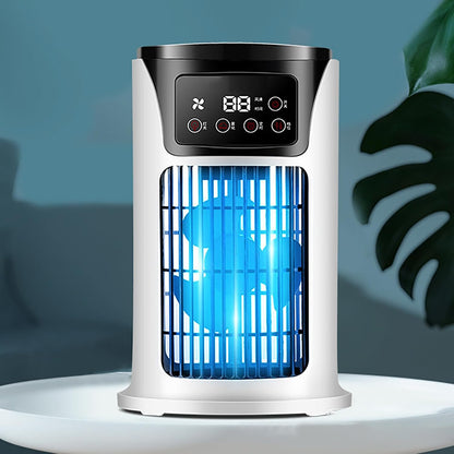 Portable Air Conditioners Fan, Evaporative Air Cooler with 3 Cool Mist, 6 Speeds & 6H Timer for Bedroom, Office, Camping