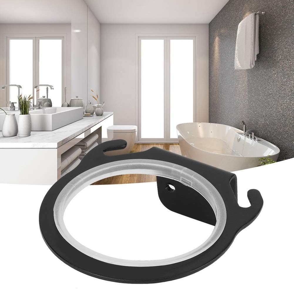 Space Aluminum Wall Mounted Hair Dryer Holder Rack - Hairdryer Shelf