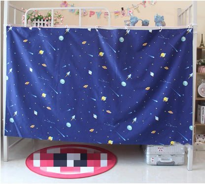 JIAHG Bunk Bed Curtains for Students Dormitory - Single Bed Tent Curtain, Blackout Cloth, Mosquito Protection