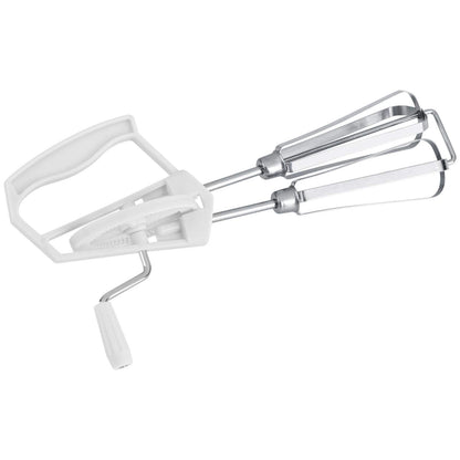 Egg Beater Mixer,Stainless Steel Rotary Hand Whip Whisk Hand Mixer Plus Egg Beater Cooking Tool Suitable For Kitchen Gadget