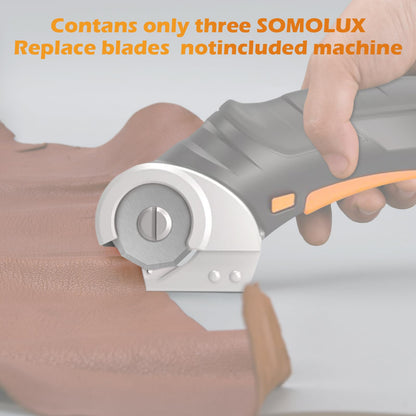 SOMOLUX WA2300 Blades Compatible with Worx ZipSnip Cordless Scissors Replacement Blades, Fits RC2600K, RC2601, RC2602, WX080L, WX081, WX082L, WX081L, WX745L.9 (3-Pack)