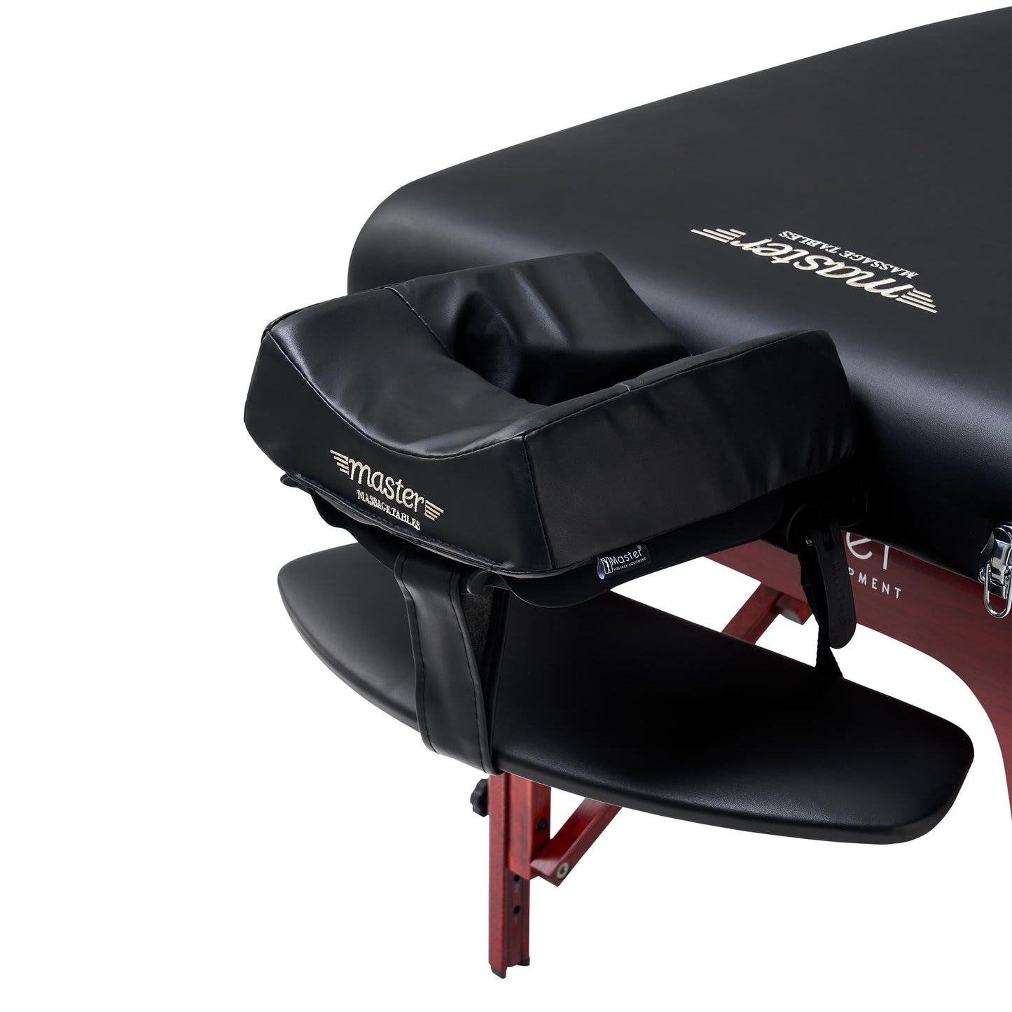 Master Massage 31" Montclair Salon Spa Beauty Therma Top Best Portable Heated Folding Massage Table Bed Couch Package for Facial Tattoo, Black Color with Memory Foam