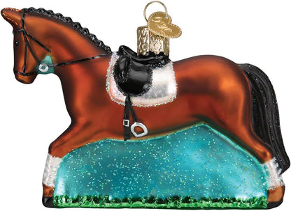 Old World Christmas Dressage Horse Ornament