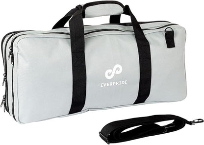 EVERPRIDE Chef Knife Bag Holds 20 Knives with Large Zippered Compartment for Kitchen Tools